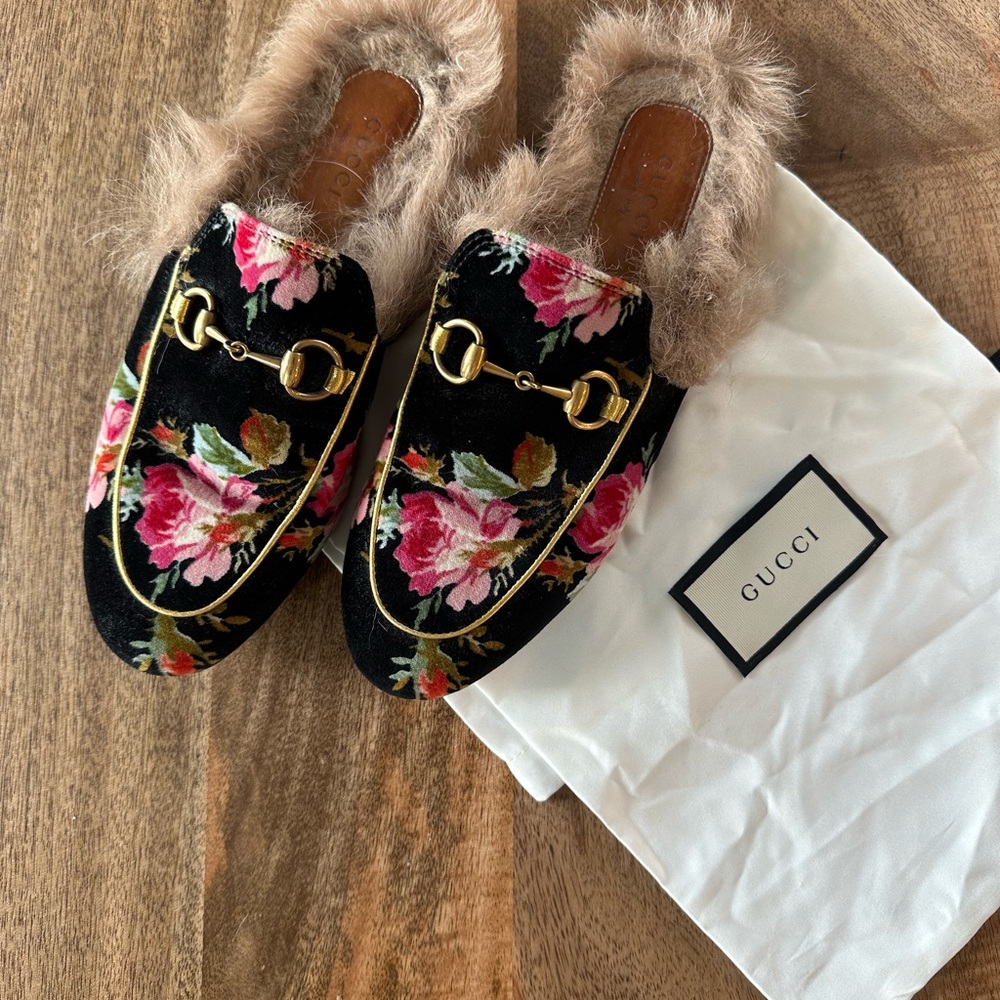 Gucci princetown mules